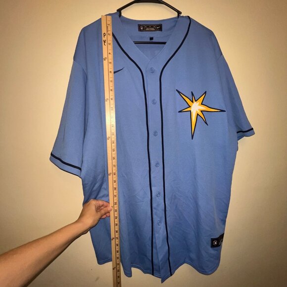 Nike Tampa Bay Rays Wander Franco #5 Authentic Jersey XXL - Picture 4 of 9
